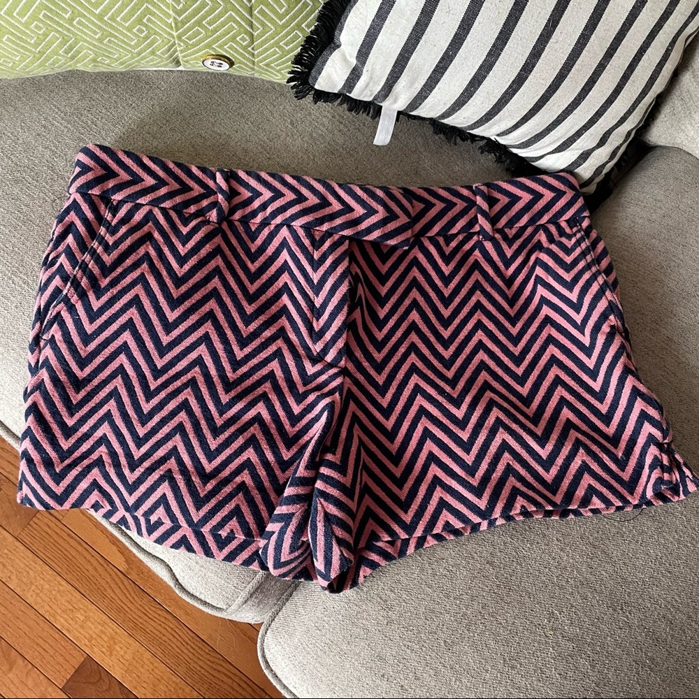 LOFT Zebra striped shorts